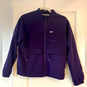 Figs purple jam Sydney scrub jacket xs.